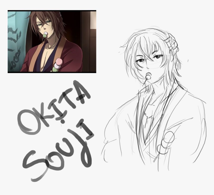 Okita Souji - Cartoon, HD Png Download, Free Download