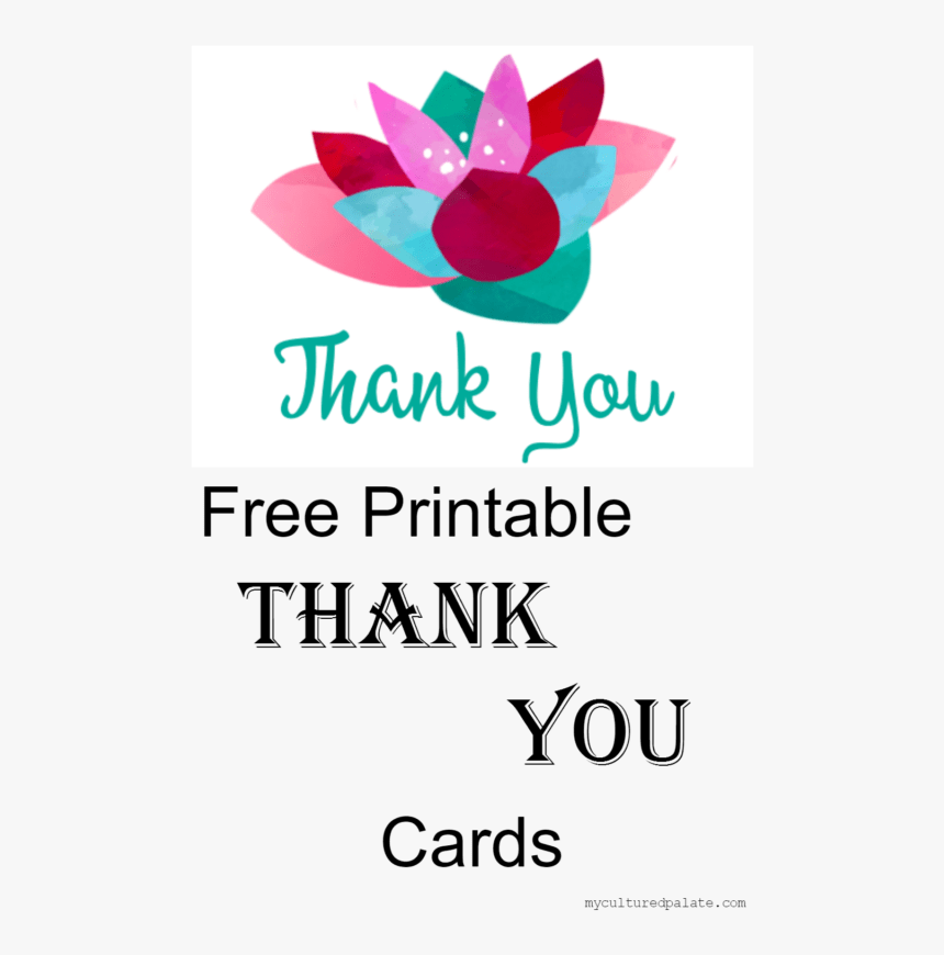 free-printable-thank-you-cards-poster-hd-png-download-kindpng