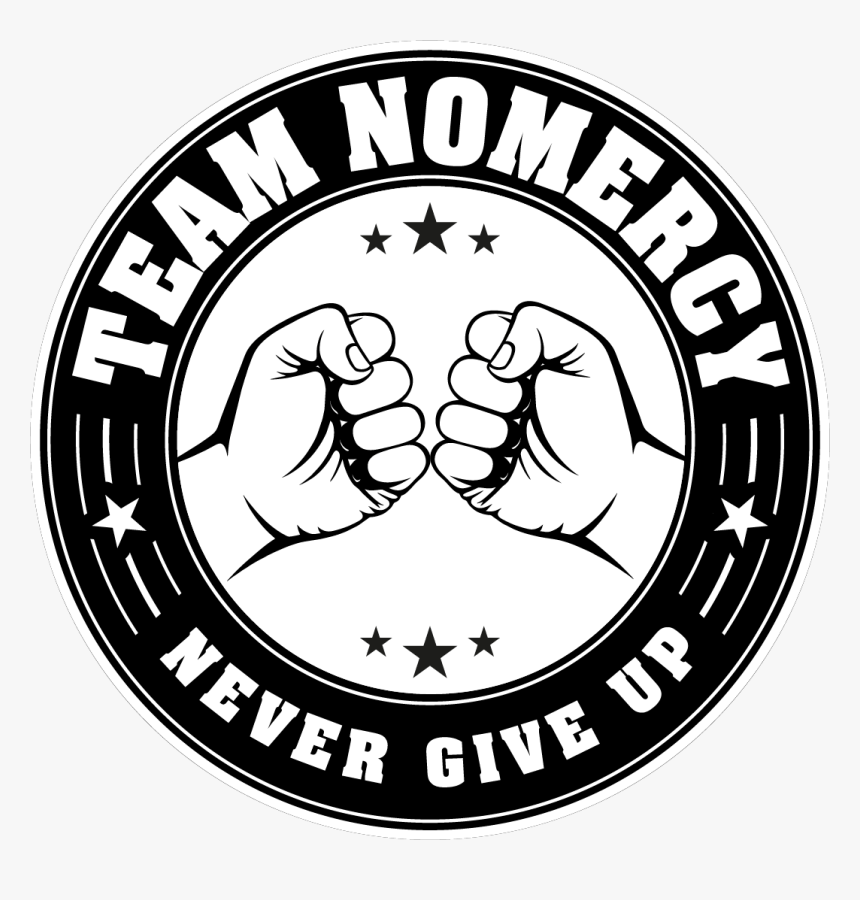 Team No Mercy Never Give Up - Embankment Tube Station, HD Png Download, Free Download