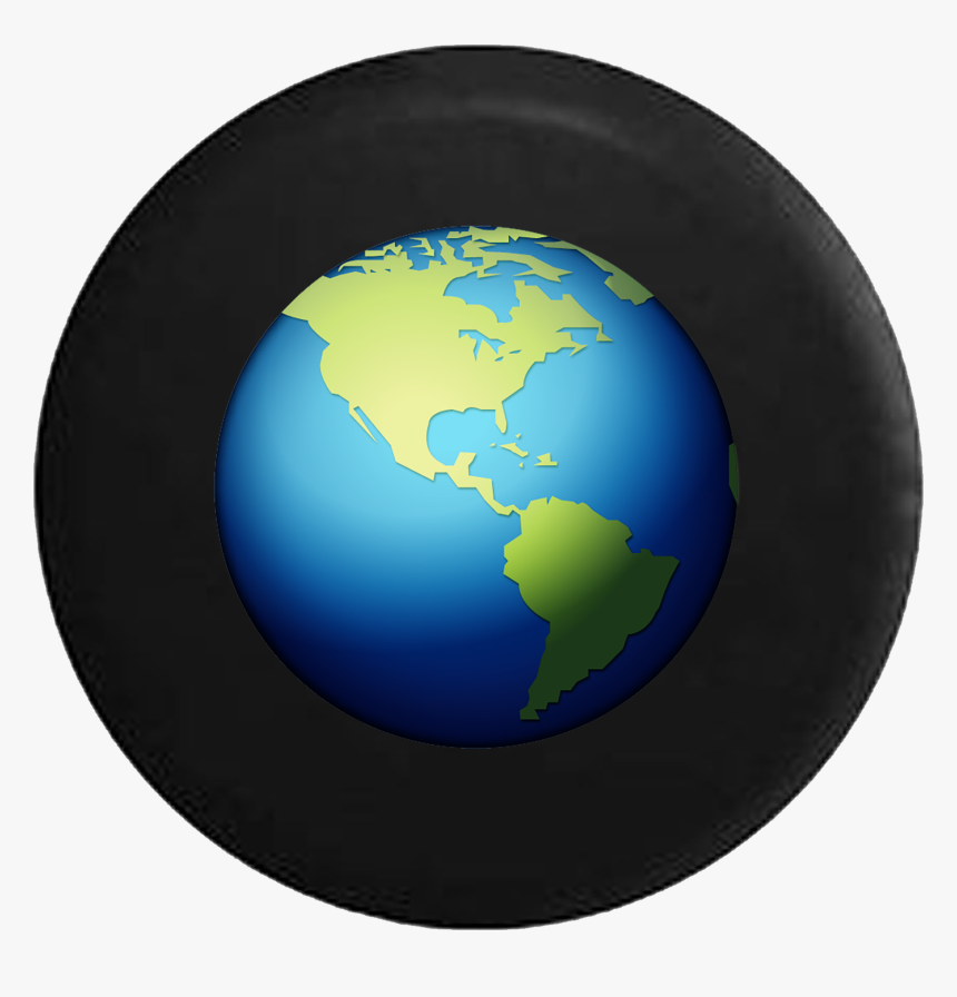 Text Emoji Earth Globe - Earth, HD Png Download, Free Download
