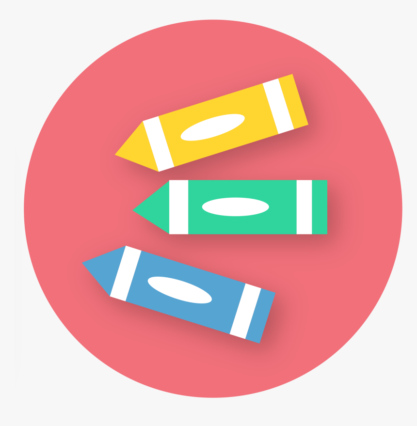 Crayons Icon Png, Transparent Png, Free Download