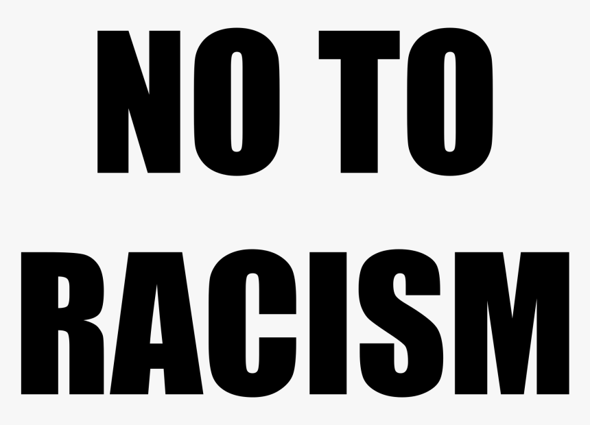 No To Racism Flag, HD Png Download, Free Download