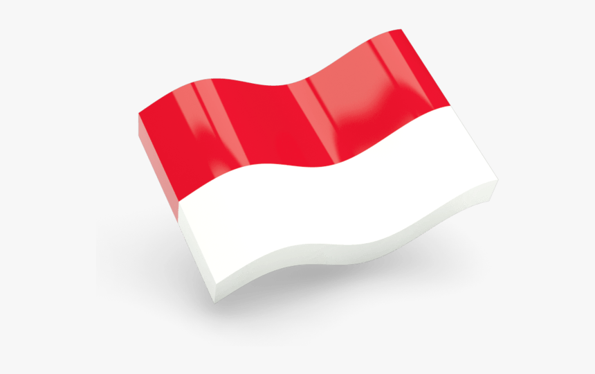 Monaco Flag Icon Wave - Trinidad And Tobago Flag Icon, HD Png Download, Free Download