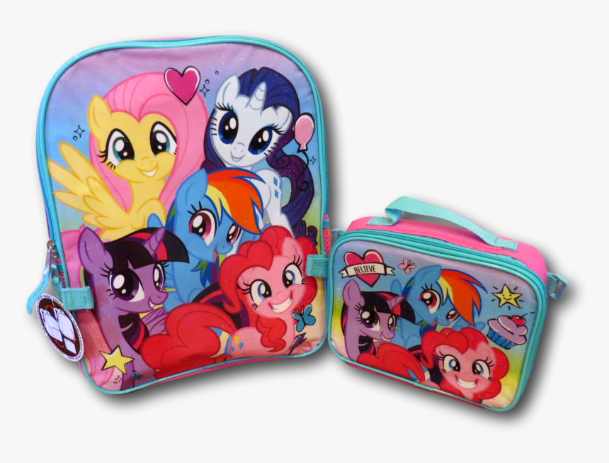 My Little Pony Girls School Backpack Lunch Box Set - Rainbow Dash, HD ...