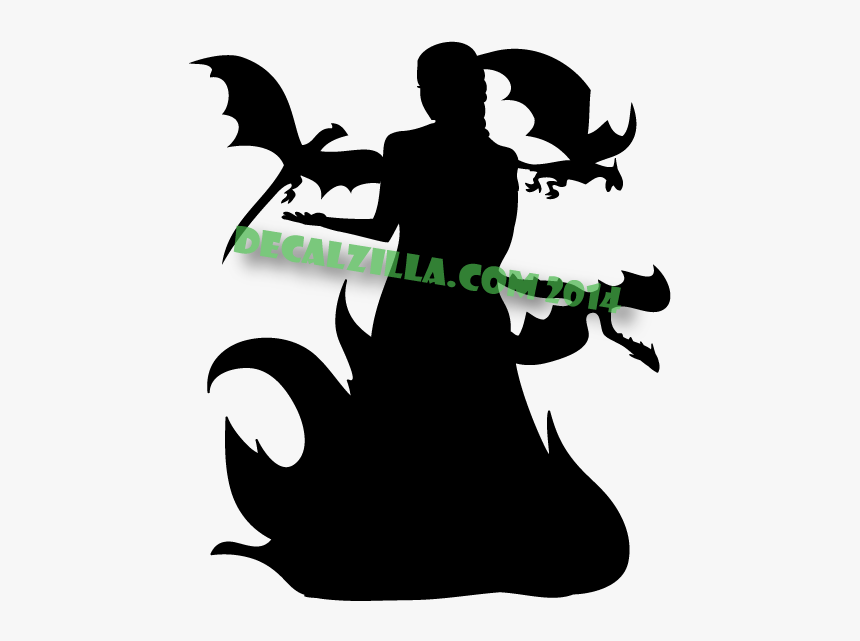 Daenerys Game Of Thrones Silhouette, HD Png Download, Free Download