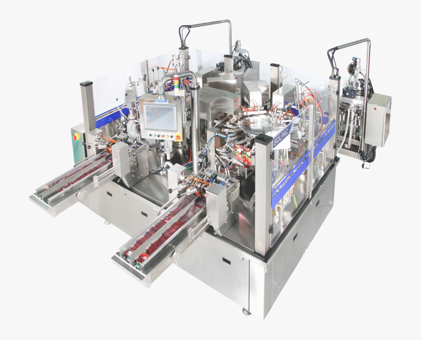 Premade Pouch Machine Quad - Machine Tool, HD Png Download, Free Download