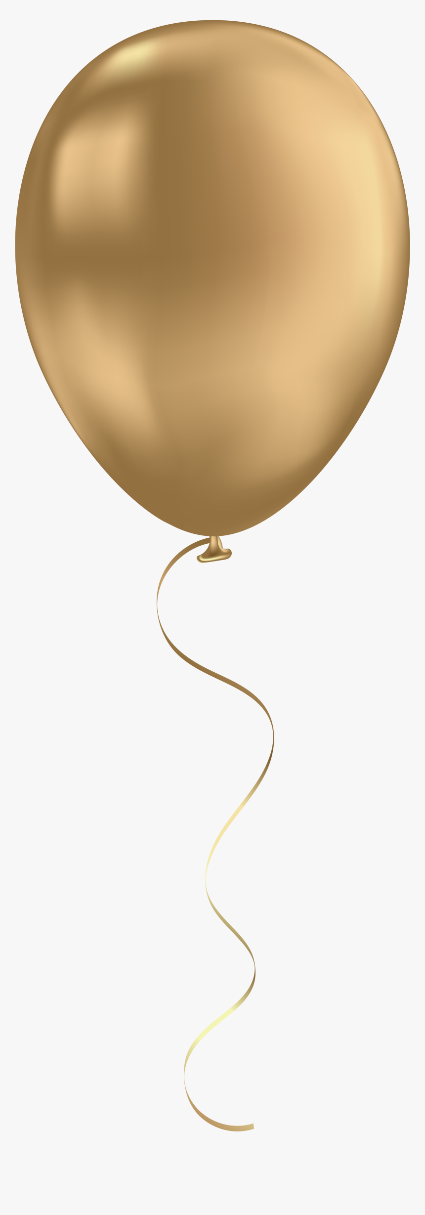 Png Balloon Gold Transparent, Png Download - kindpng