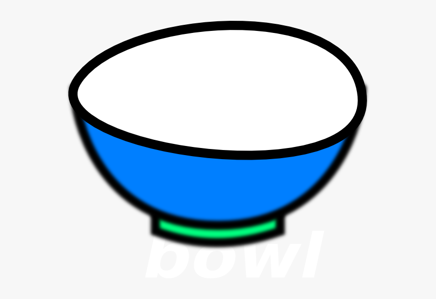 Empty Ice Cream Bowl Clipart - Bowl Clipart, HD Png Download, Free Download