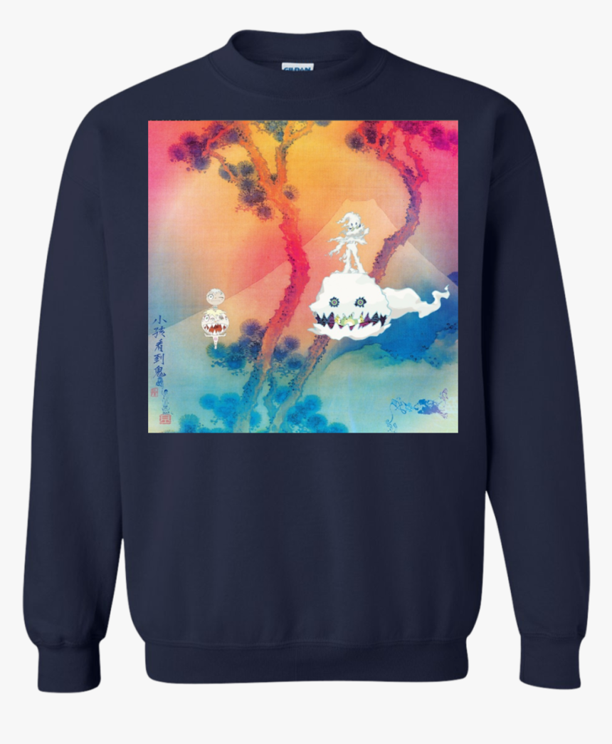 Kanye West Kid Cudi Kids See Ghosts Shirt Sweatshirt-opatee - Kids See Ghosts Poster, HD Png Download, Free Download