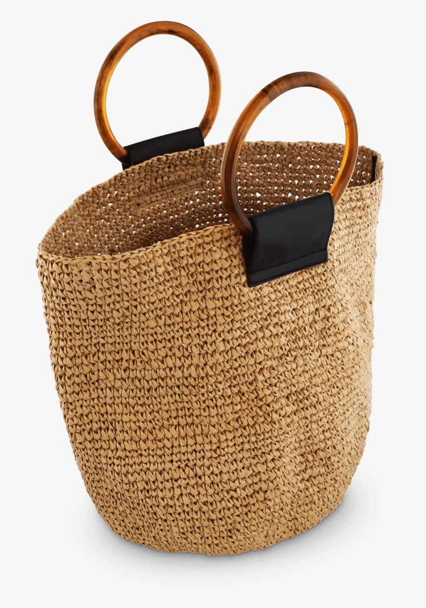 Sandstorm Natural Straw Handbag - Storage Basket, HD Png Download, Free Download
