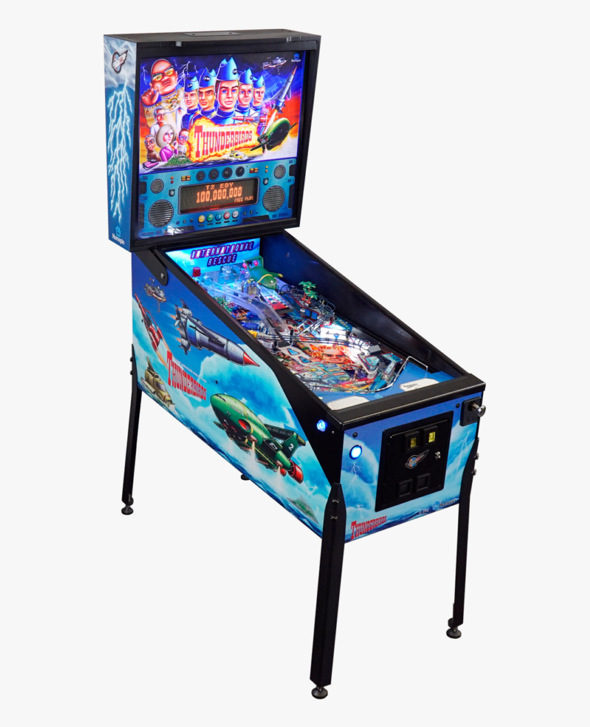 Thunderbirds Pinball Export Model - Thunderbirds Pinball, HD Png Download, Free Download