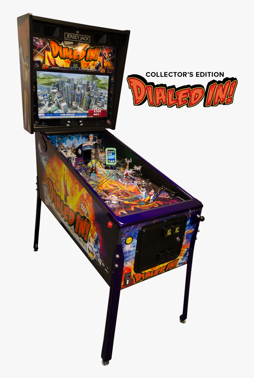 Dialed In Pinball Collectors Edition, HD Png Download, Free Download