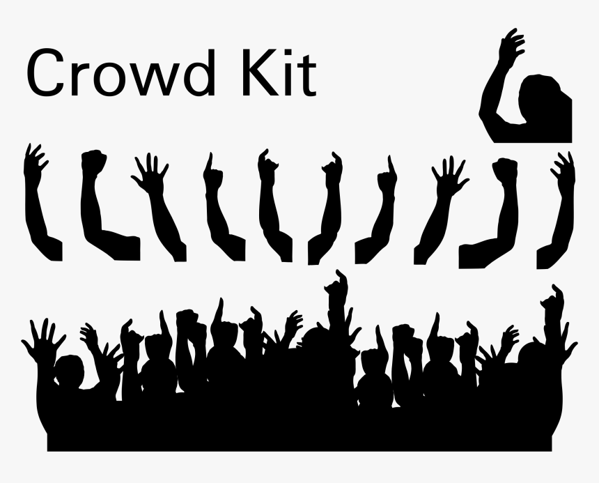 Raseone Crowd Kit Clip Arts - Clipart Crowd, HD Png Download, Free Download