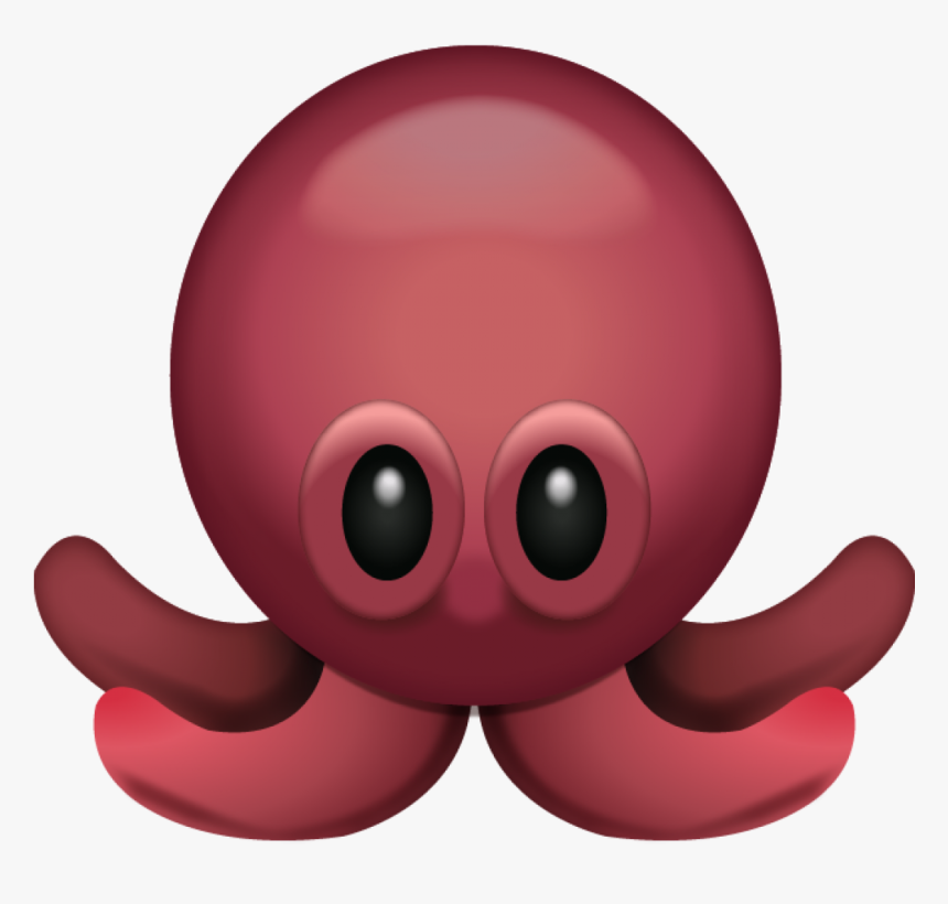 Octopus Emoji, HD Png Download, Free Download