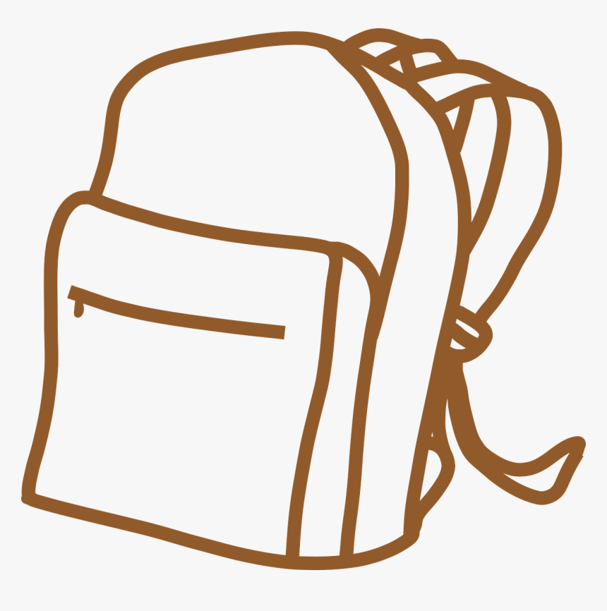 Transparent Background Backpack Clipart, HD Png Download, Free Download