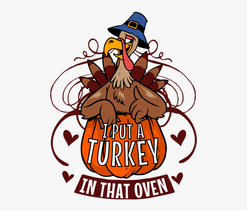 Turkey In The Oven Father - Cartoon, HD Png Download, Free Download