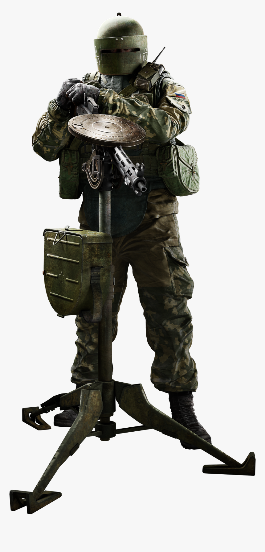 Lord Tachanka Png - R6 Siege Tachanka Art, Transparent Png - kindpng