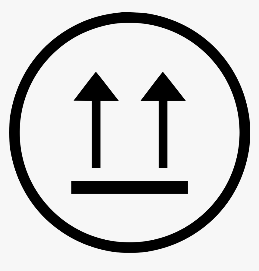 Up Side Top Up Arrows Way Vector - Traffic Sign, HD Png Download, Free Download