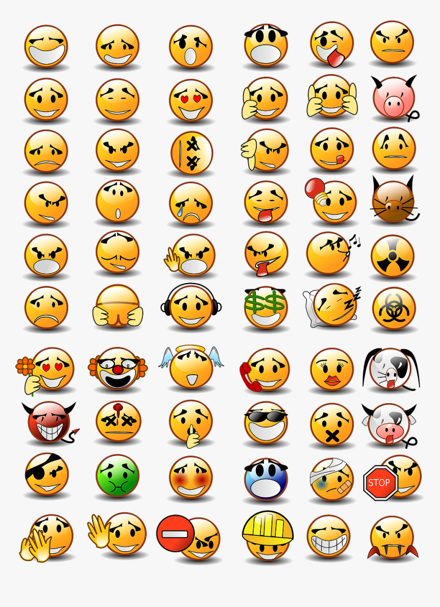 Free Printable Emoji Feelings Chart HD Png Download Kindpng