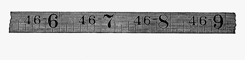 Antique Images Free Digital - Vintage Ruler Png, Transparent Png, Free Download