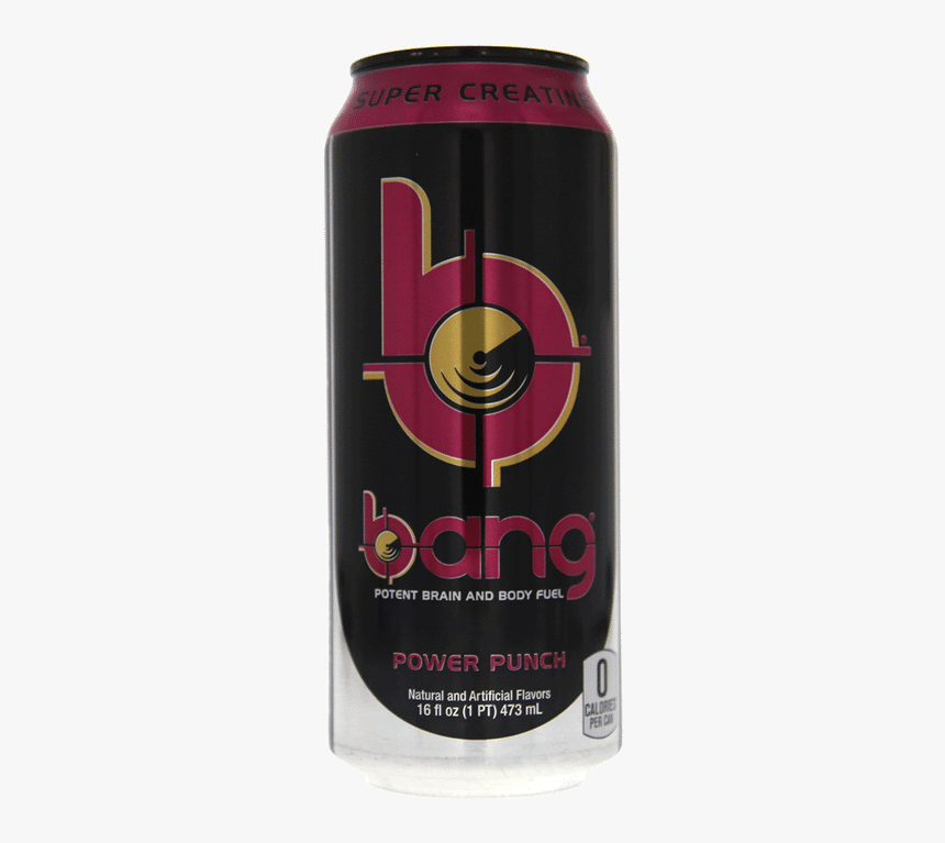 Bang Power Punch - Bang Energy Drink Png, Transparent Png, Free Download