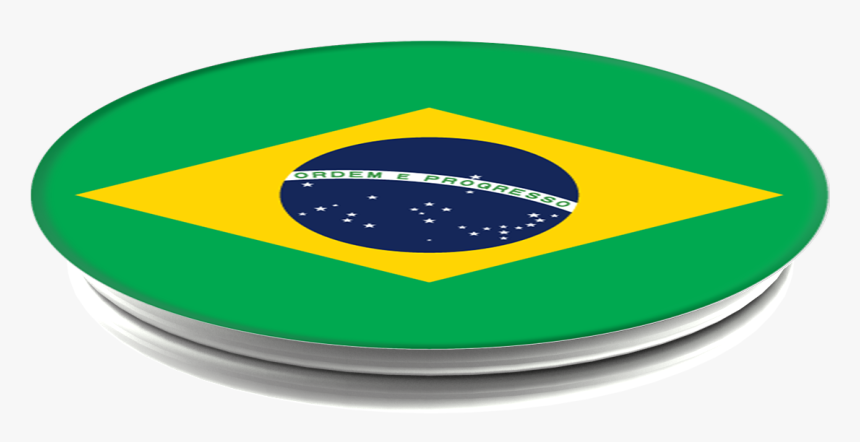 Popsockets Grip Flag Brazil - Circle, HD Png Download, Free Download