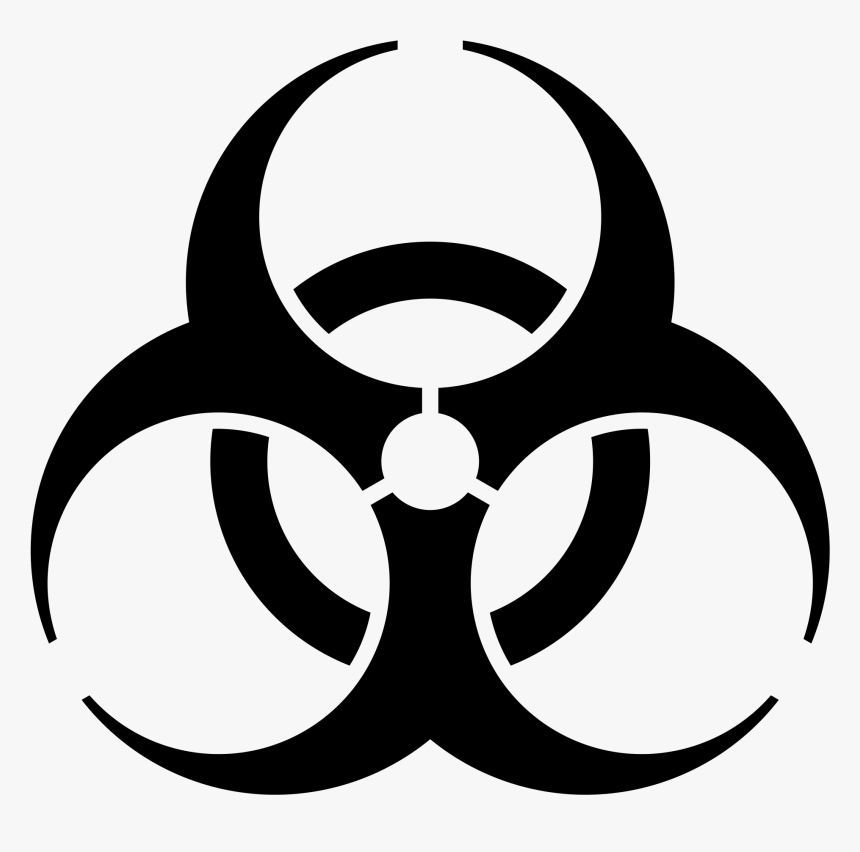 Biohazard Symbol Png, Transparent Png, Free Download