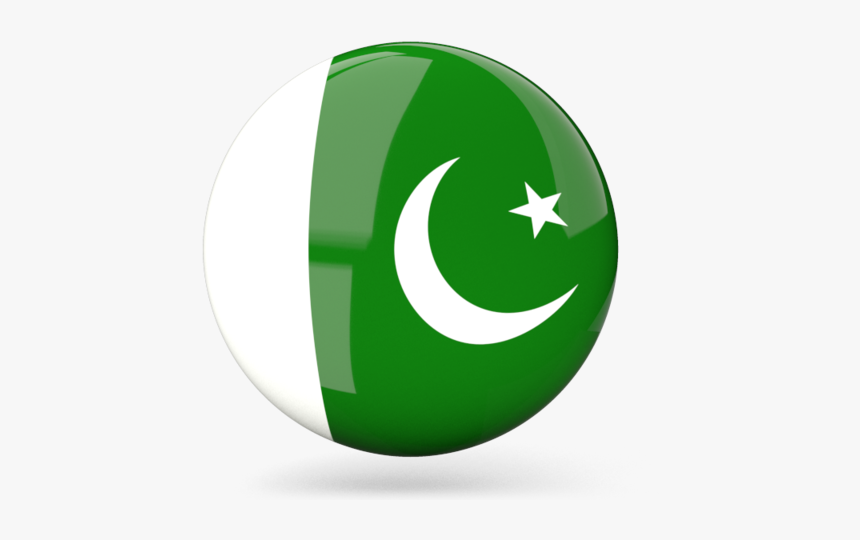 Glossy Round Icon - Pakistan Flag Transparent Background, HD Png Download, Free Download