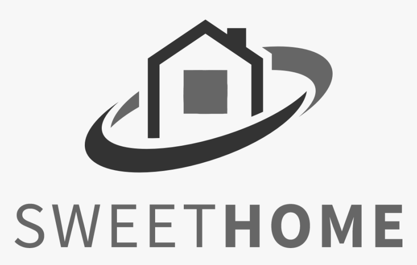 House And Swooshes Logo - Real Estate, HD Png Download, Free Download