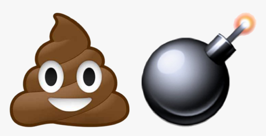 Drop A Deuce Bombdeuce Bomb Is A Glitter Bomb With - Poop Emojis, HD Png Download, Free Download