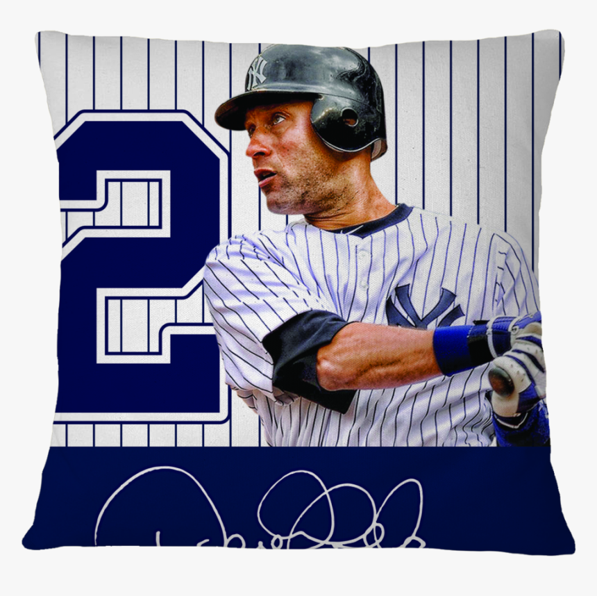 Steiner Sports Derek Jeter Signed B/w Photo , Png Download - Derek Jeter Transparent, Png Download, Free Download