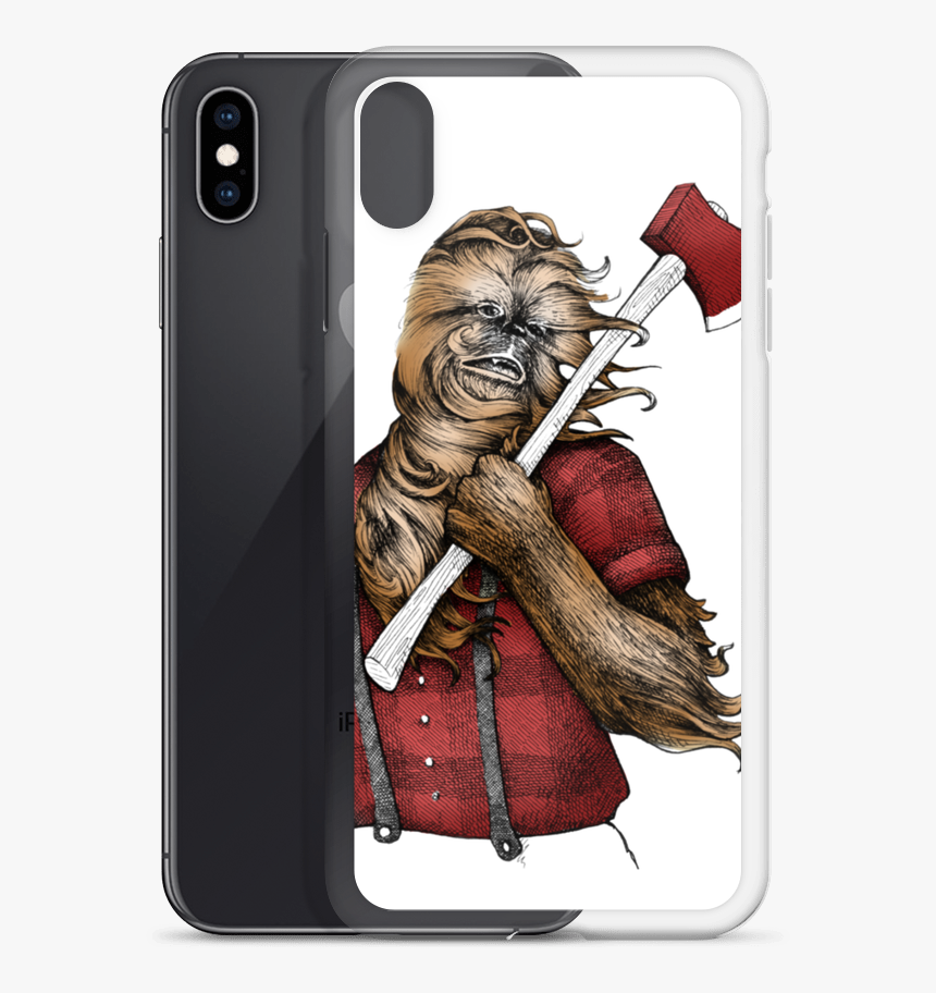 Wookiejackcolor Mockup Case With Phone Default Black - Smartphone, HD Png Download, Free Download