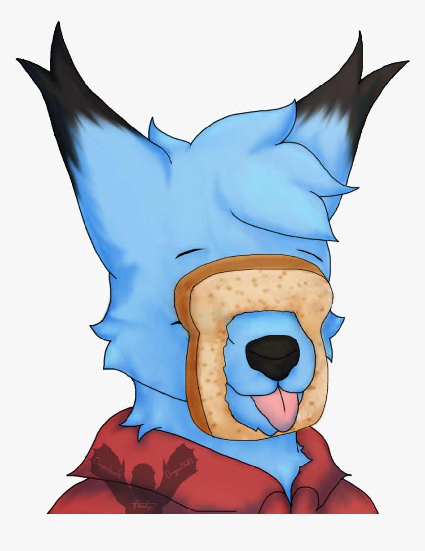 Zi Garu Bread Without Glasses Icon - Cartoon, HD Png Download, Free Download