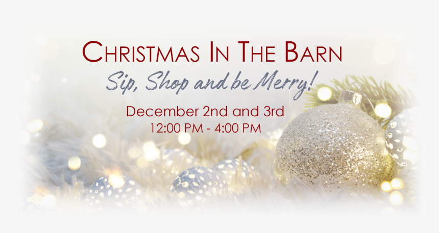 Xmas In The Barn- Things To Do Frederick Md - Christmas Ornament, HD Png Download, Free Download