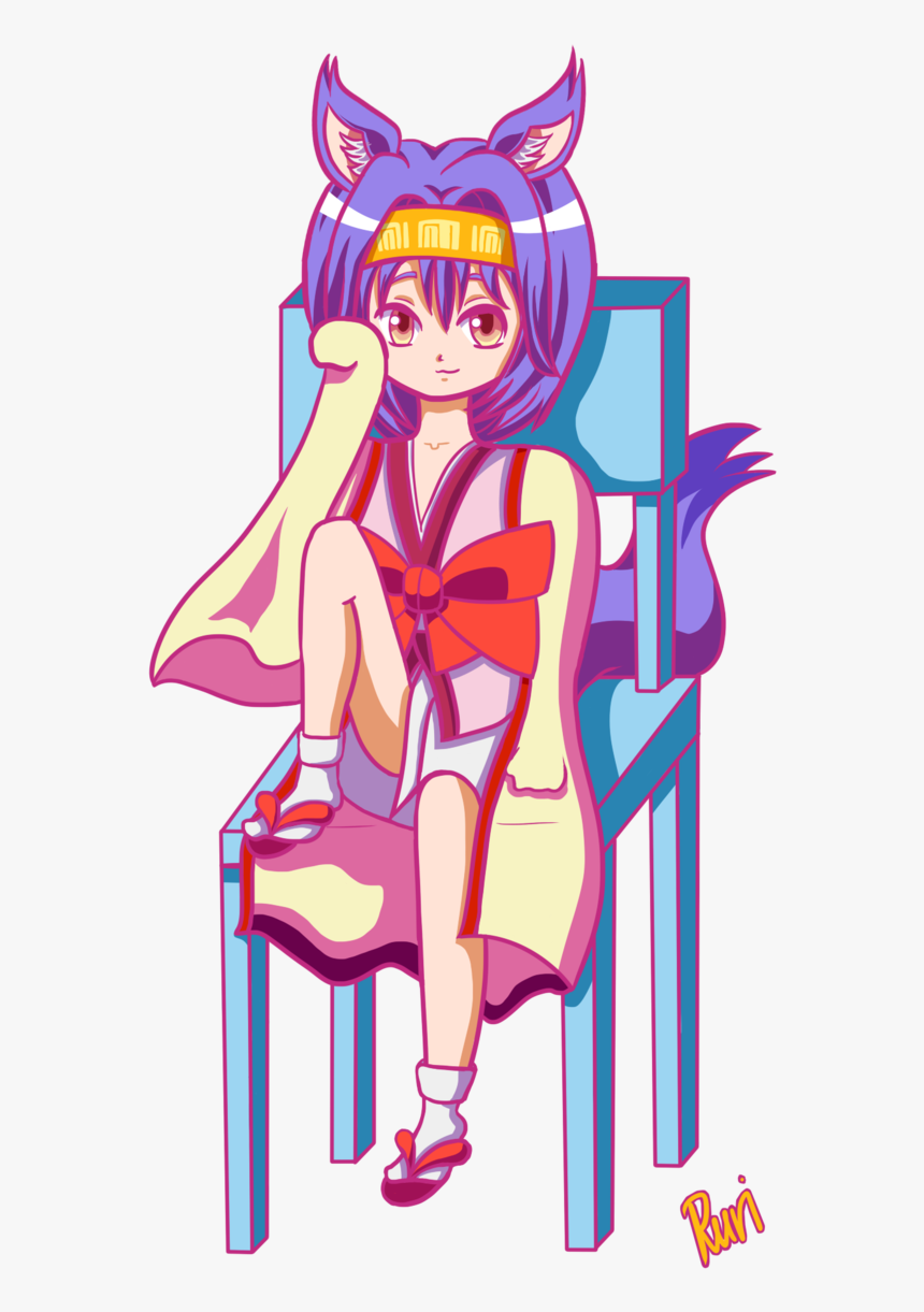 No Game No Life Izuna Png - Cartoon, Transparent Png, Free Download