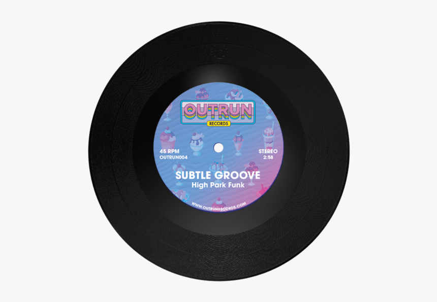 Subtle Groove Vinyl Render 2, HD Png Download, Free Download