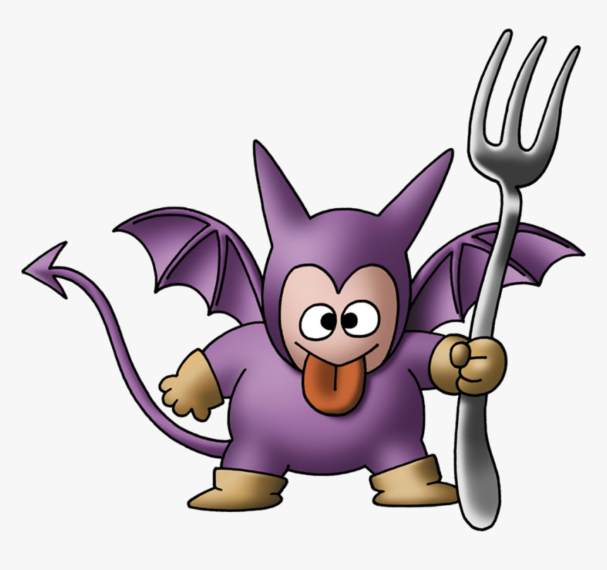 Transparent Imp Png - Dragon Quest Mini Demon, Png Download, Free Download