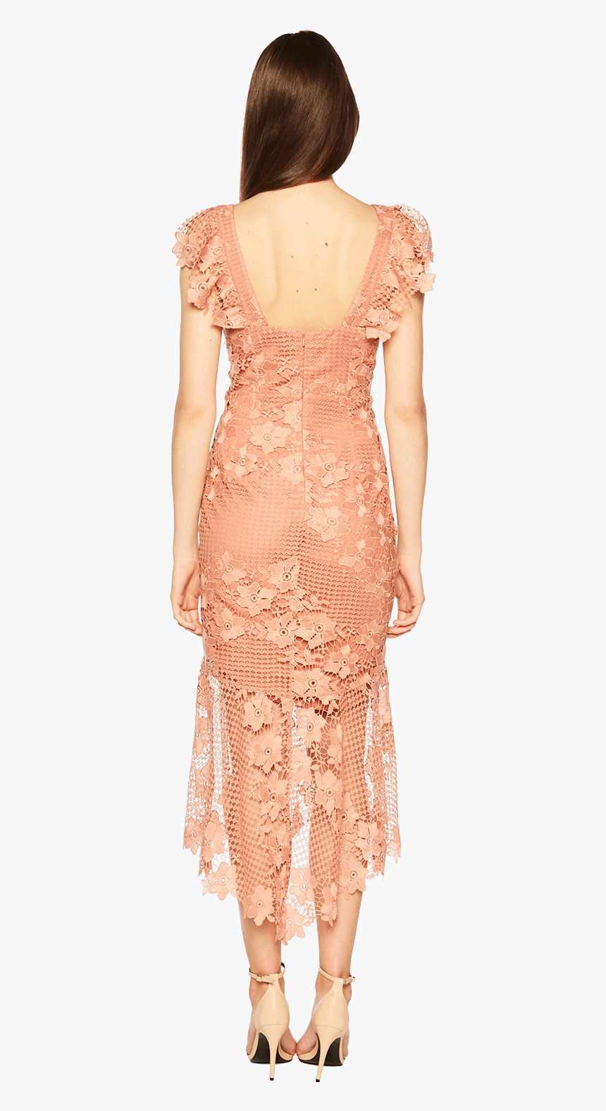 Lucy Lace Dress In Colour Rose Dawn, HD Png Download, Free Download