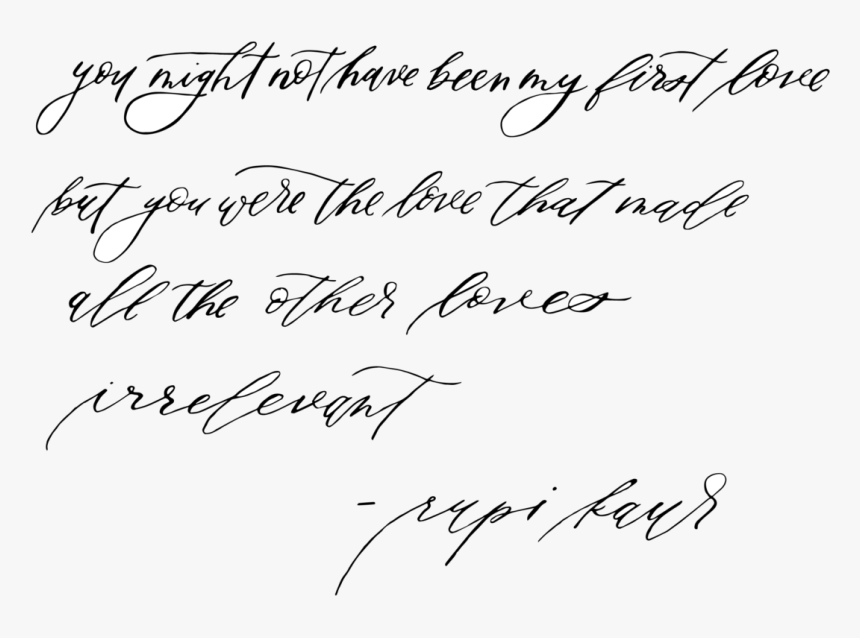 Handwriting, HD Png Download - kindpng