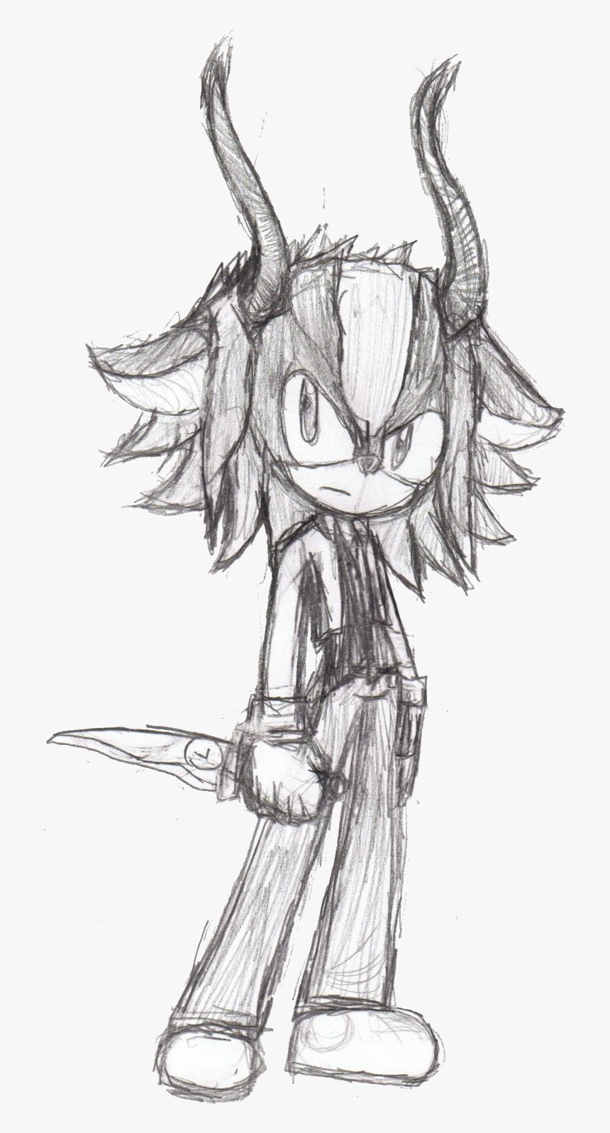 Sonic Fanon Wiki - Sketch, HD Png Download, Free Download