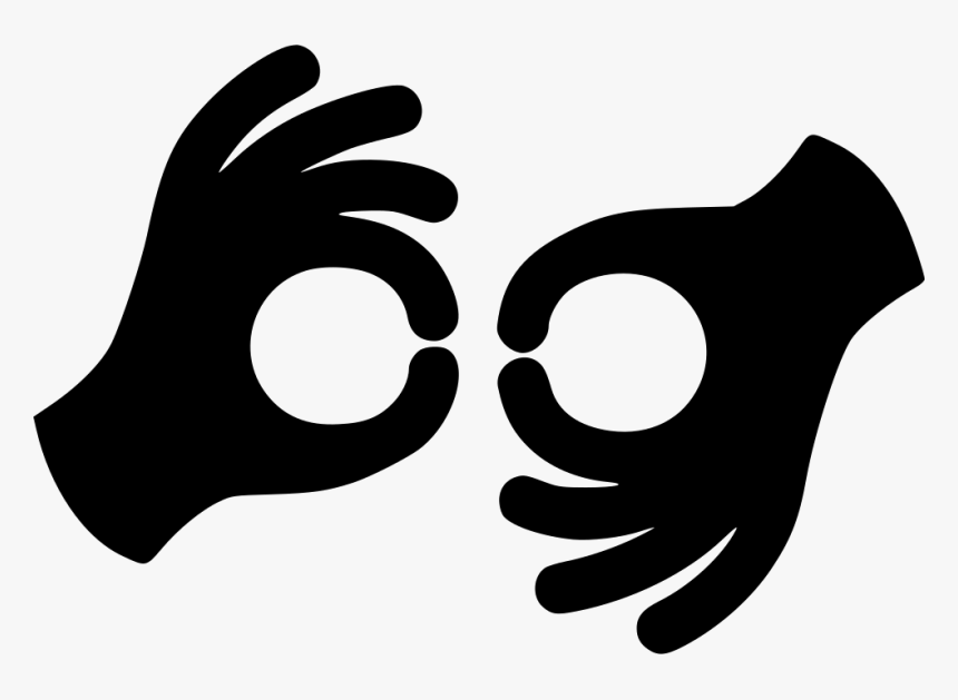 Sign Language - Sign Language Symbol Png, Transparent Png, Free Download