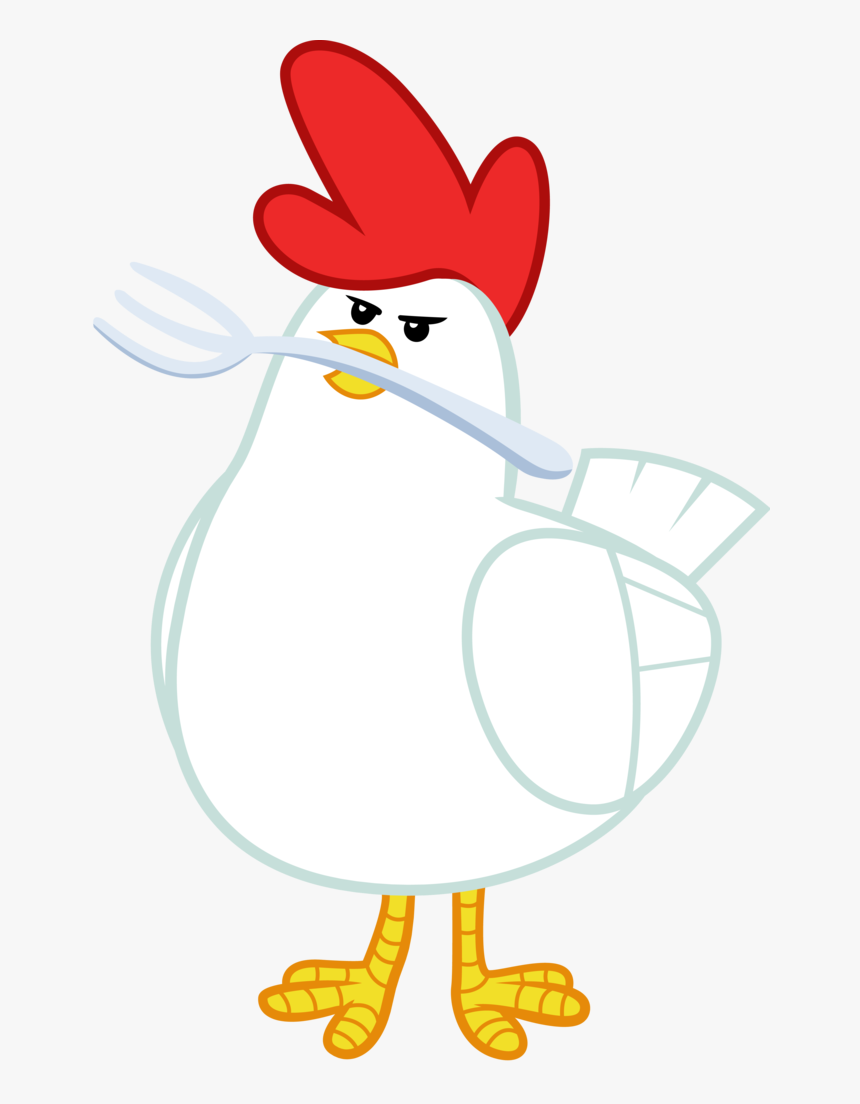 Clipart Chicken Transparent Background - Chicken Cartoon Without Background, HD Png Download, Free Download