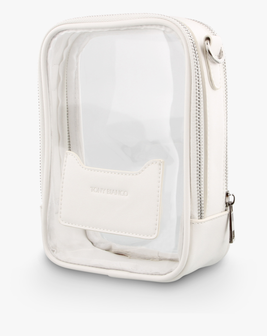 Houston White Vynalite Cross Body Bag - Garment Bag, HD Png Download, Free Download