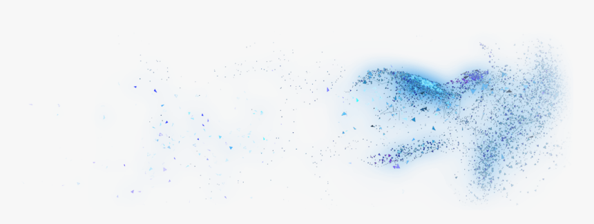 Blue Particles Png - Flock, Transparent Png, Free Download