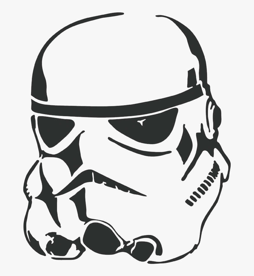 Thumb Image - Star Wars Storm Trooper Stencil, HD Png Download, Free Download