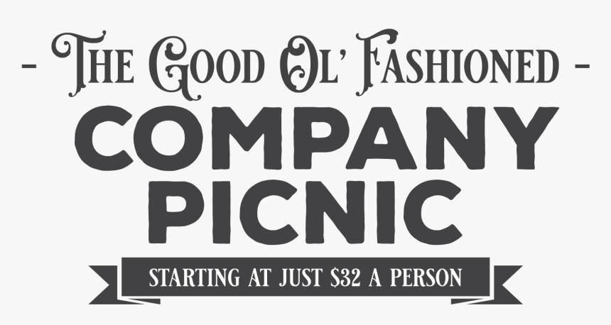 Old Fashioned Company Picnic, HD Png Download, Free Download