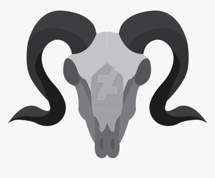 Goat Logo Png Goat Skull Logo Transparent Png Kindpng