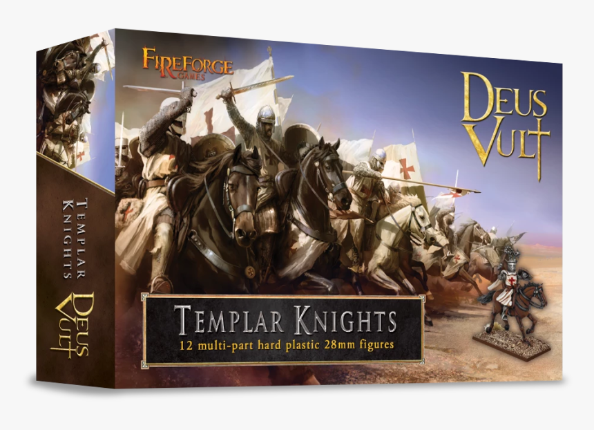 Fireforge Games 28mm Templar Knights Cavalry, HD Png Download, Free Download