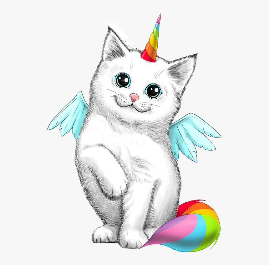 Cartoon Unicorn Unicorn Cat Rainbow Unicorn Unicorns Png Unicorns | The ...