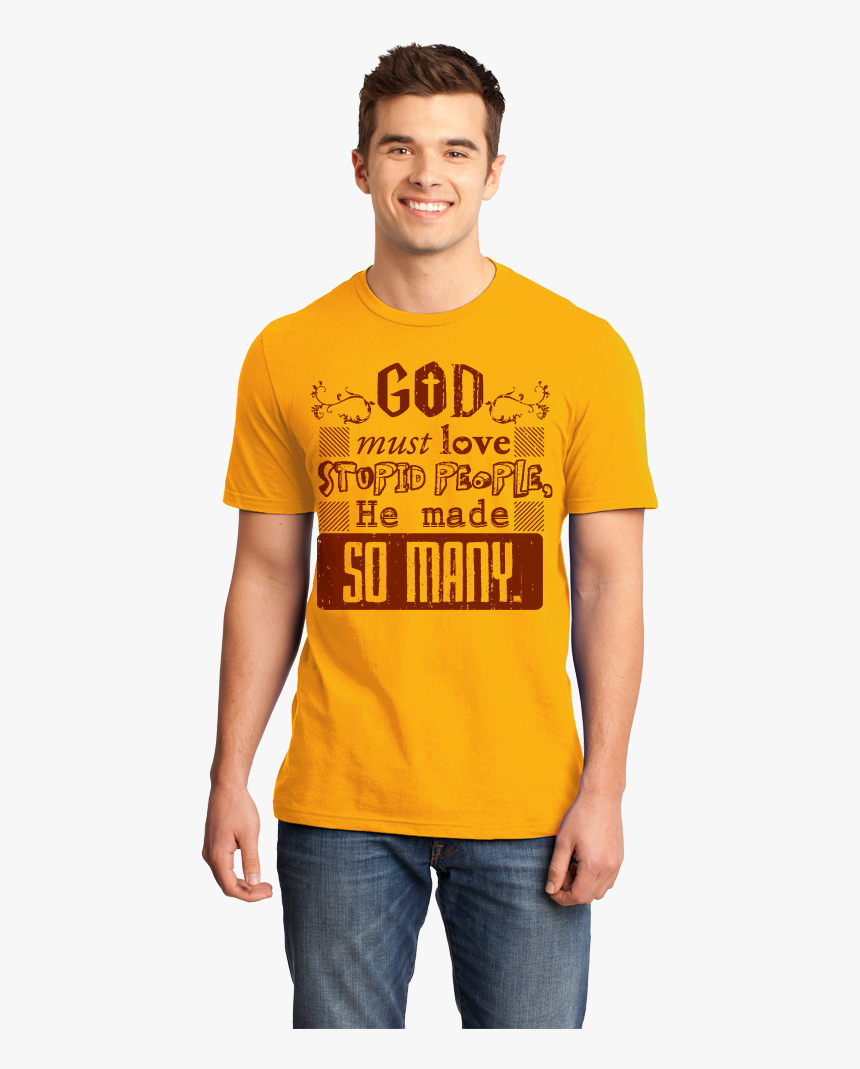 Standard Gold Gadsden Flag T-shirt - Grey T Shirt Male, HD Png Download, Free Download